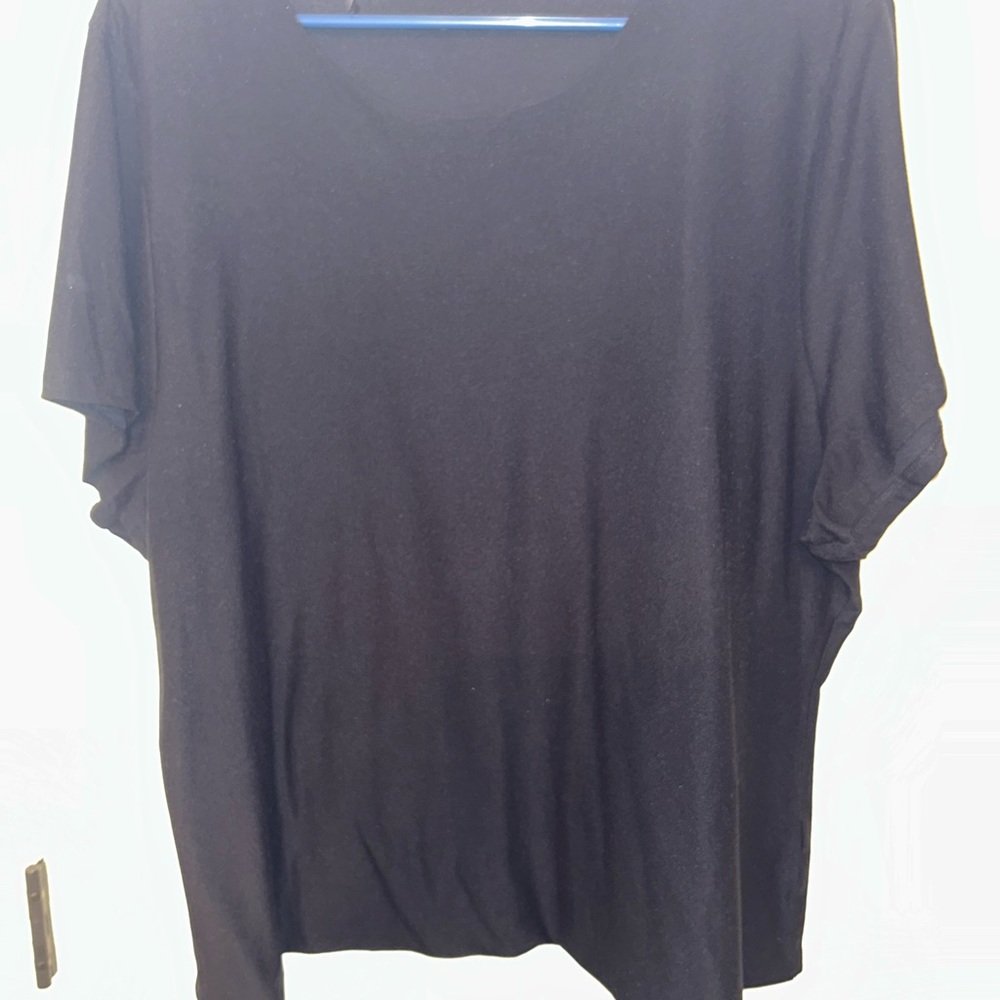 Classic Black Women's Short Sleeve Top